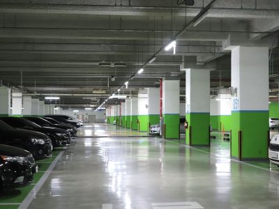 Car parking & car washing space